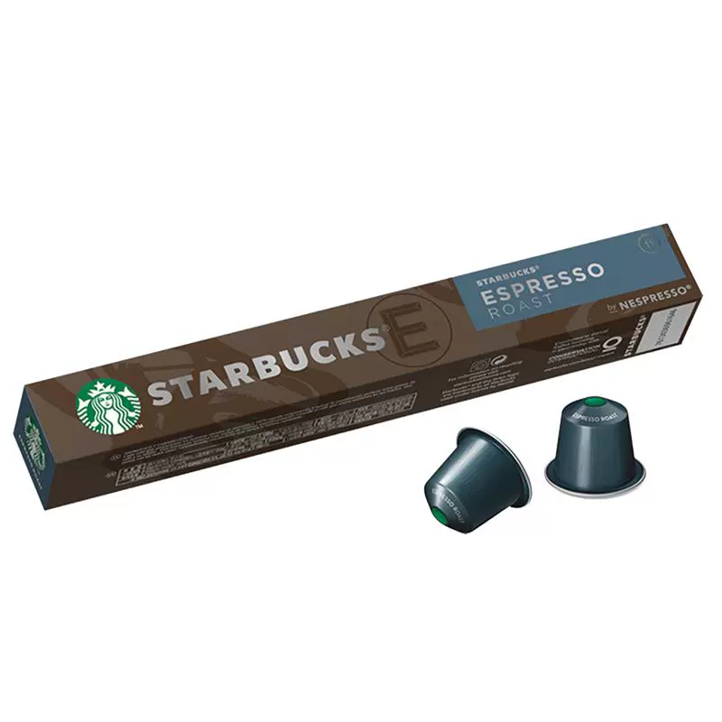 STARBUCKS 星巴克 咖啡 Nespresso Original系统 意式浓缩咖啡胶囊10颗 ￥28.36