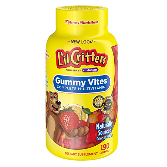 L'il Critters 儿童复合维生素小熊软糖 190粒 94元（需买2件，共188元，双重优惠