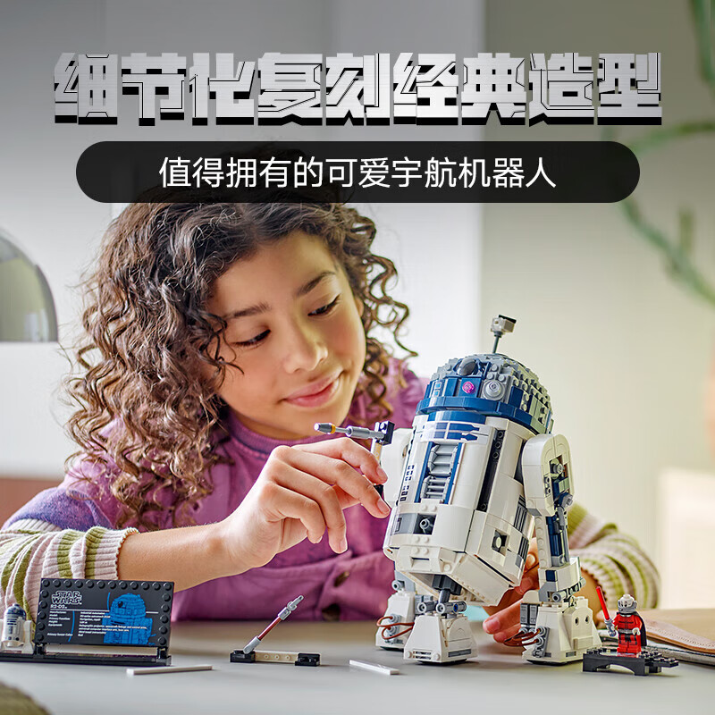 LEGO 乐高 星球大战系列 75379 R2-D2 机器人 拼插积木 440元（需用券）