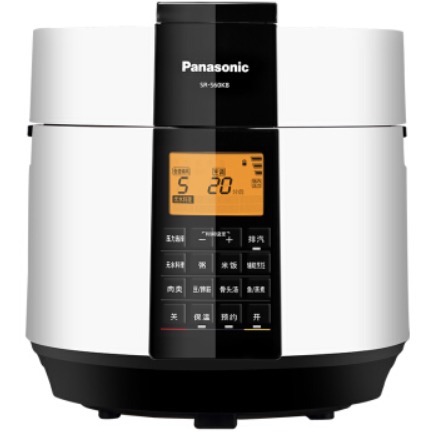 Panasonic 松下 SR-S60K8 电压力锅 6L 白色 672.29元（需用券）