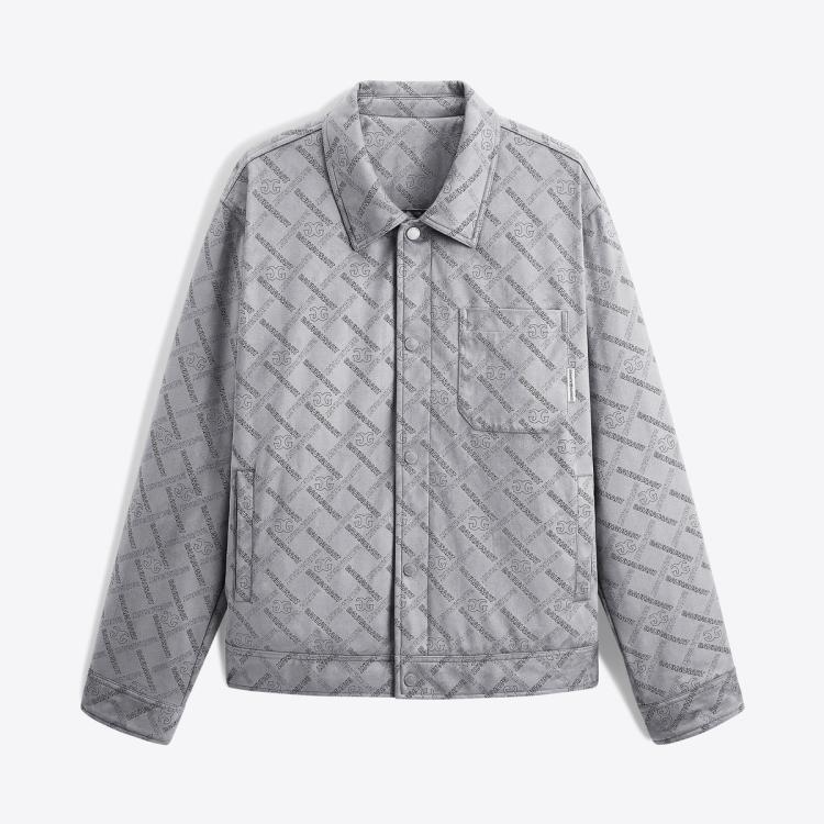 GXG 男士仿麂皮绒压花翻领夹克 89元