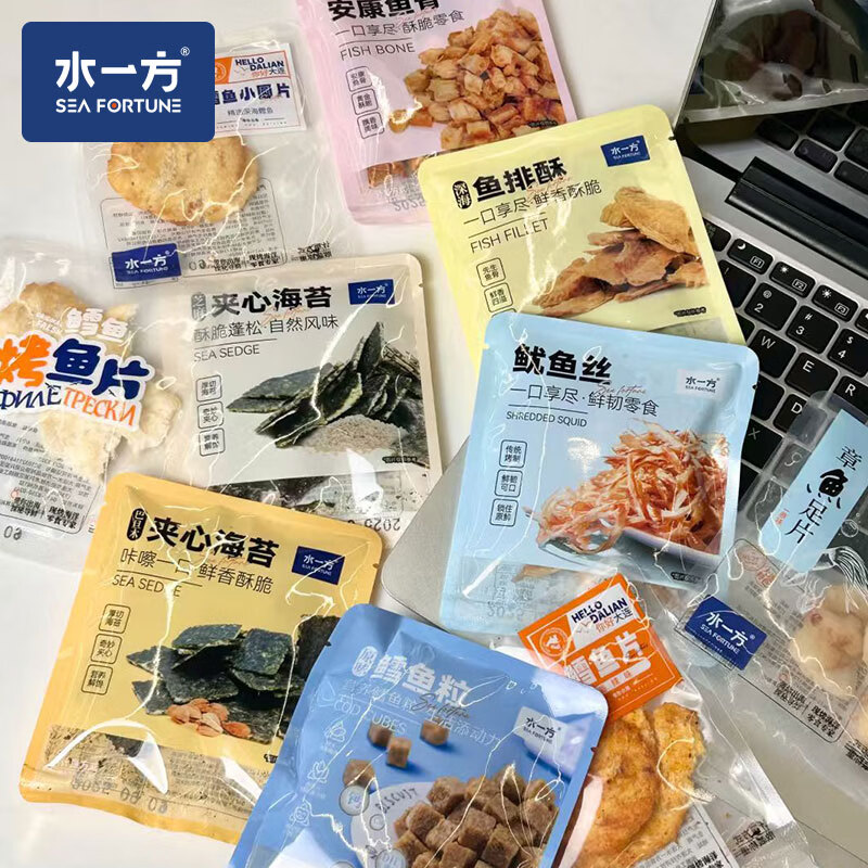 水一方 即食海味 鳕鱼小圆片手抓包15g 1.99元 - 86线报