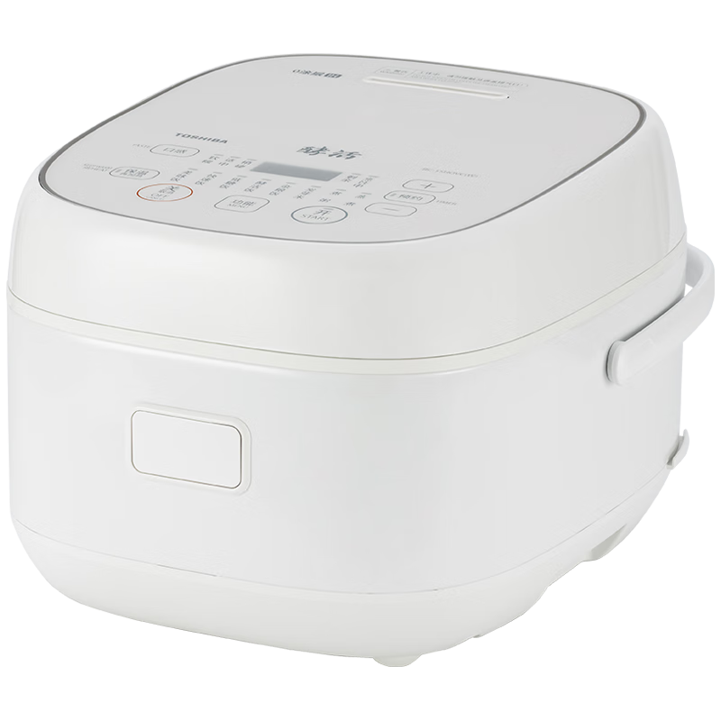 东芝（TOSHIBA）白珍珠0涂层电饭煲4-5人无涂层不锈钢IH低糖电饭煲4升容量 RC-1