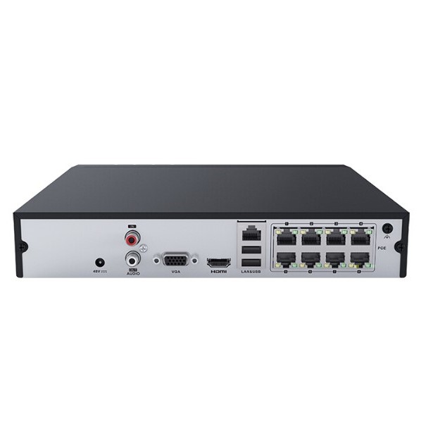 海康威视 DS-7808N-K1/8P 网络监控录像机 8路 黑色 662.55元包邮（双重优惠）