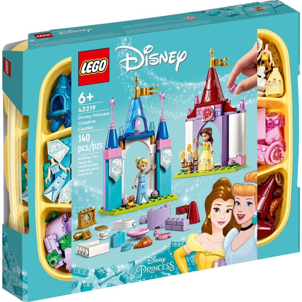 LEGO 乐高 Disney Princess迪士尼公主系列 43219 迪士尼公主创意城堡 134.55元