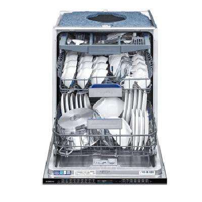 PLUS会员：西门子 全能舱洗碗机 全嵌入式16套 SJ65ZX00MC(带黑玻璃门板） 7458元