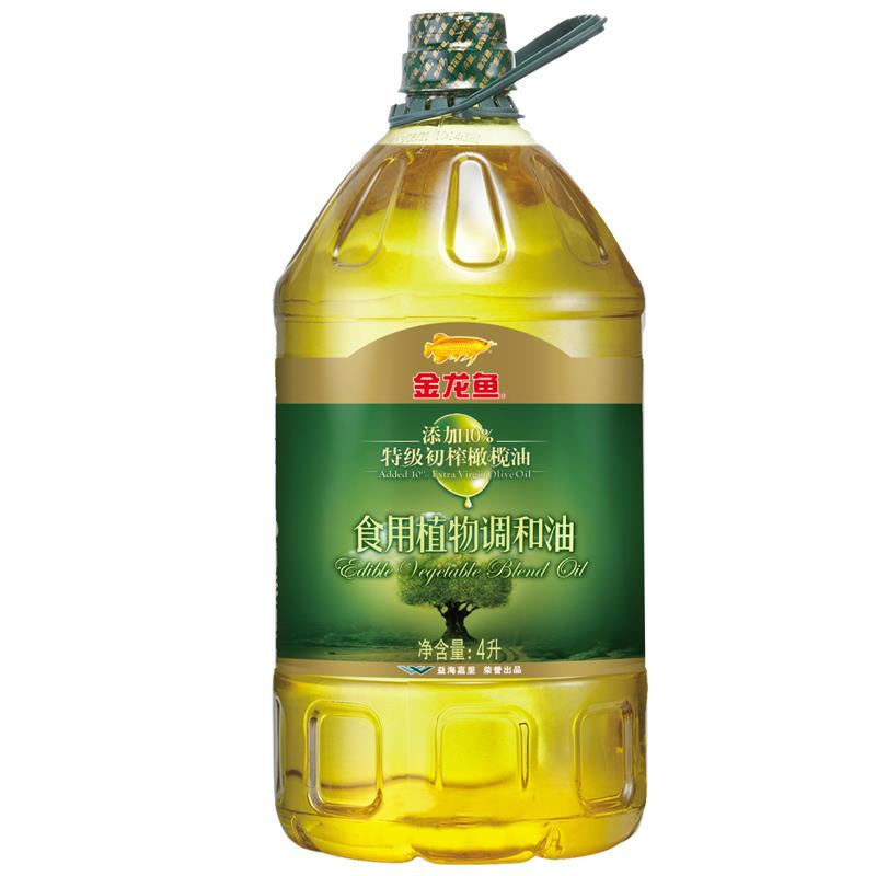 金龙鱼 特级初榨橄榄油 4L 74.9元（需用券）