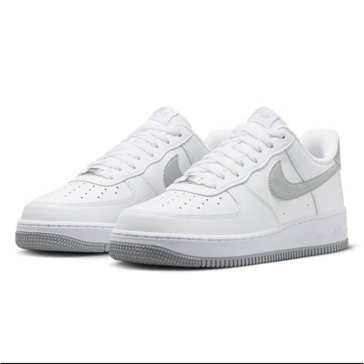 plus会员：耐克NIKE板鞋男空军一号AF1 AIR FORCE 1运动鞋FJ4146-100白灰41 573.01元包