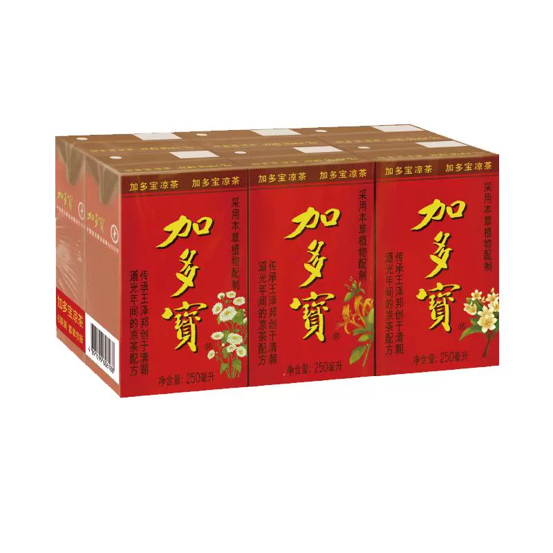 JDB 加多宝 凉茶植物饮料6盒 ￥7.7