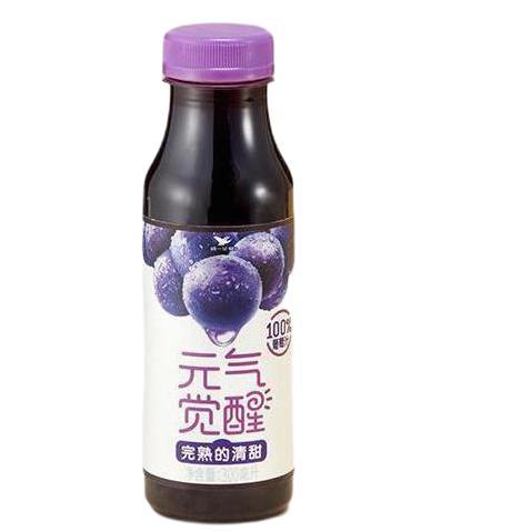 统一 元气觉醒 100%葡萄汁 300ml*12瓶 48.45元（需买2件，需用券）