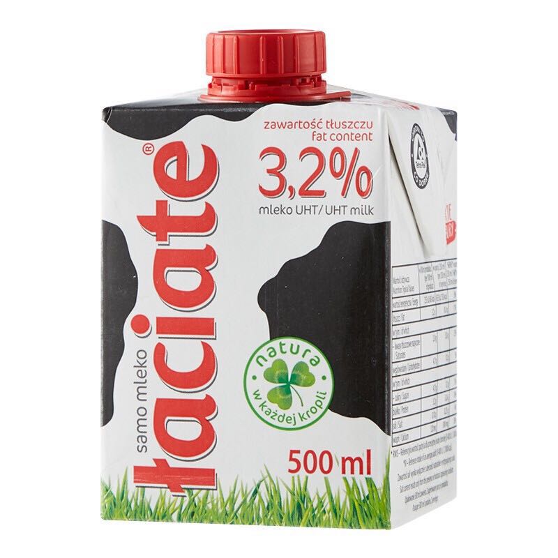 Laciate 高温灭菌全脂牛奶 91.2元（需用券）