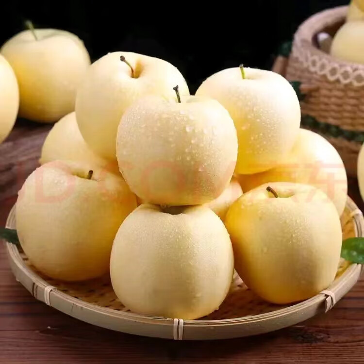 冰茜 山东烟台 奶油苹果 5斤装 6-9个大果 单果85mm+ 35.8元（需用券）