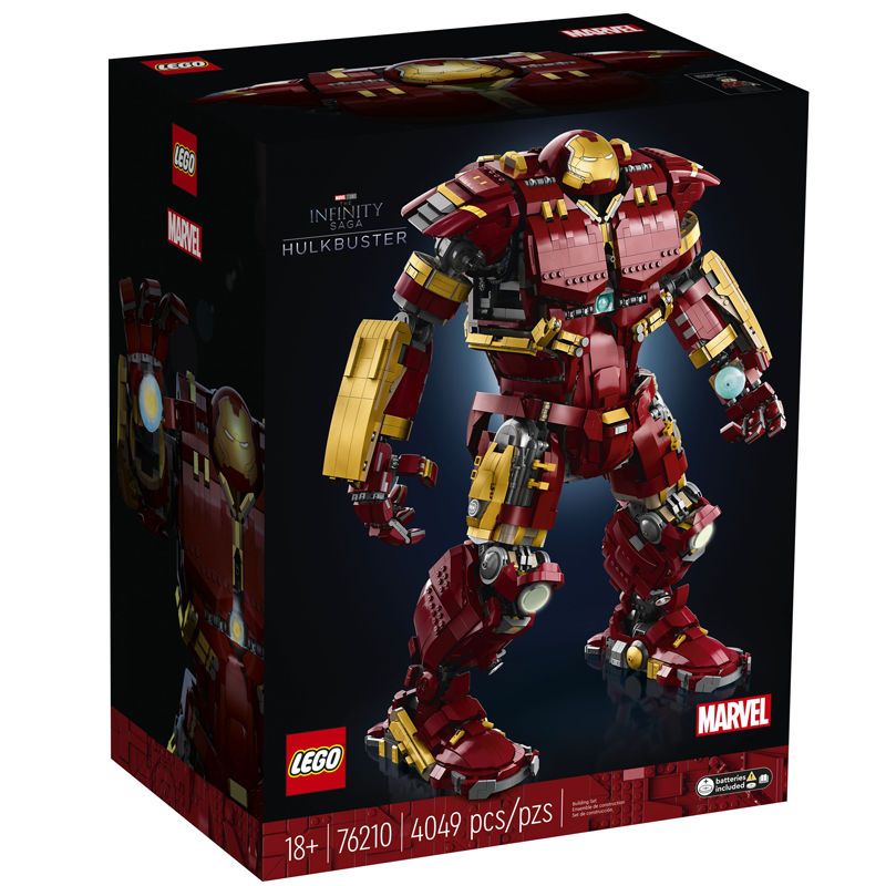 百亿补贴：LEGO 乐高 76210反浩克装甲拼装益智积木玩具模型摆件礼物 2238元