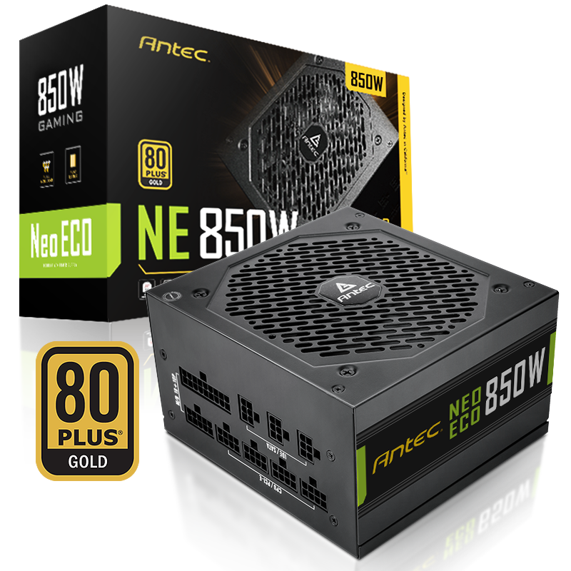 PLUS会员：Antec 安钛克 NE850 金牌全模组 电脑主机电源 850W 546.16元包邮（需用