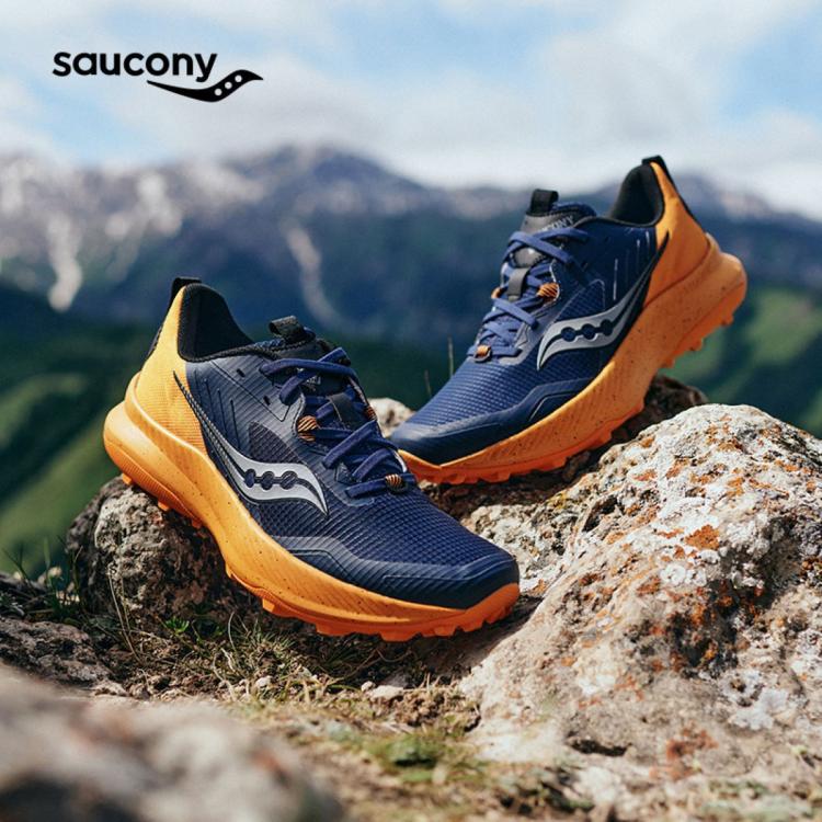 saucony 索康尼 BLAZE TR炽焰入门级户外运动支撑缓震跑步越野鞋 369元