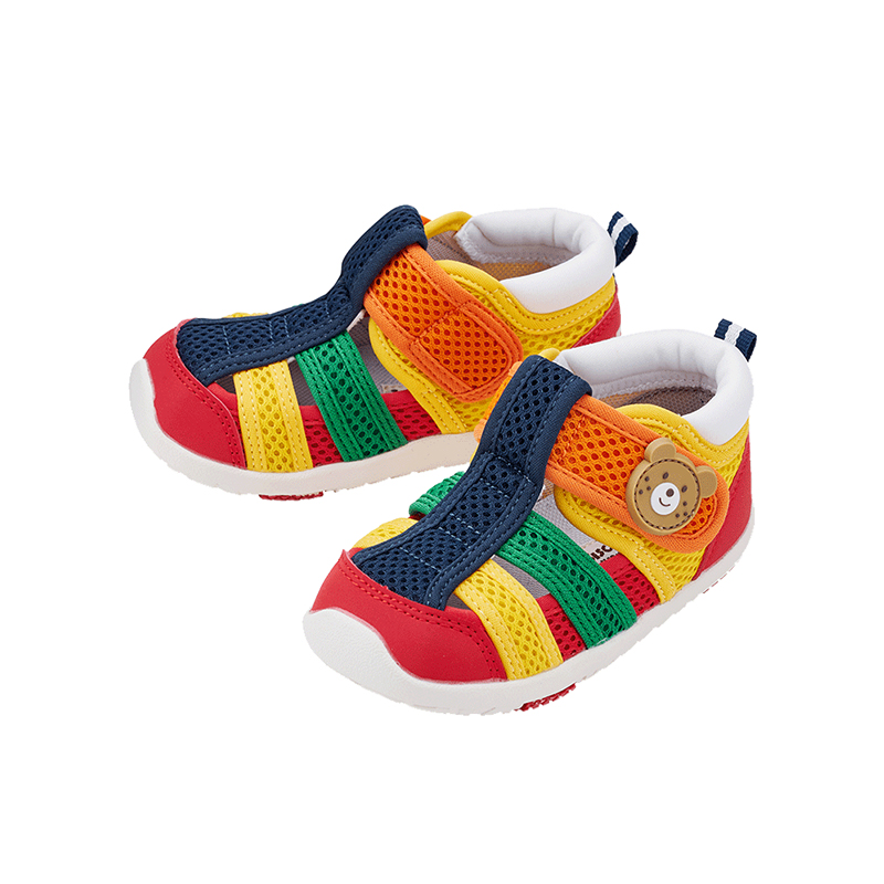 88VIP：MIKI HOUSE 宝宝学步凉鞋 镂空透气婴幼儿童鞋 406.67元包邮