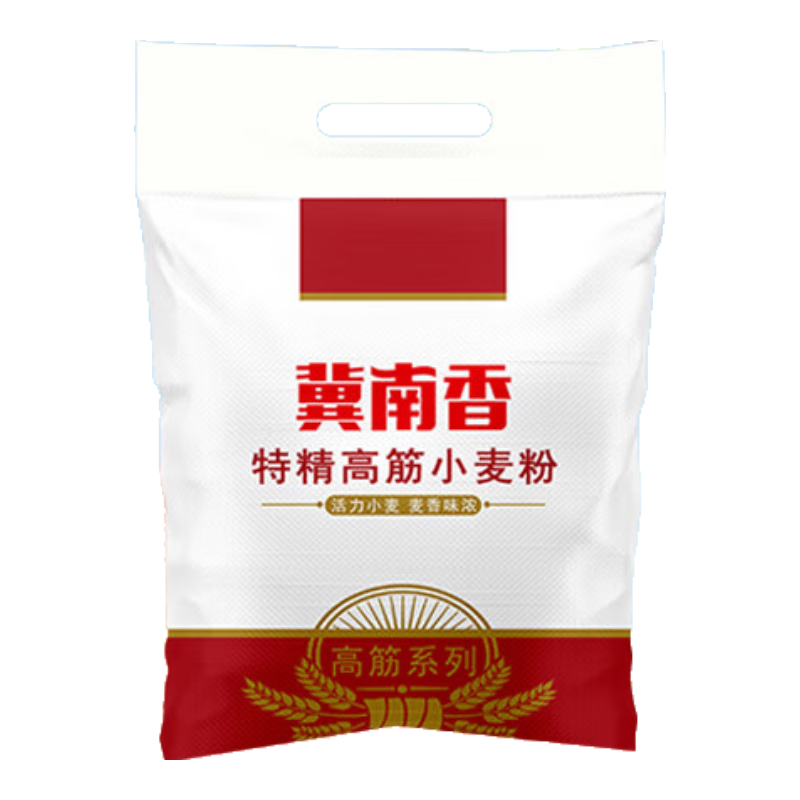 PLUS会员：冀南香 特精高筋小麦粉 5kg 15.75元