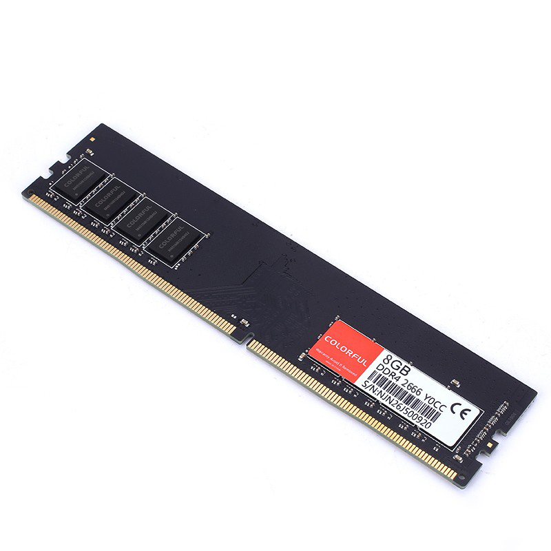 COLORFUL 七彩虹 DDR4 2666MHz 台式机内存 普条 8GB 89元