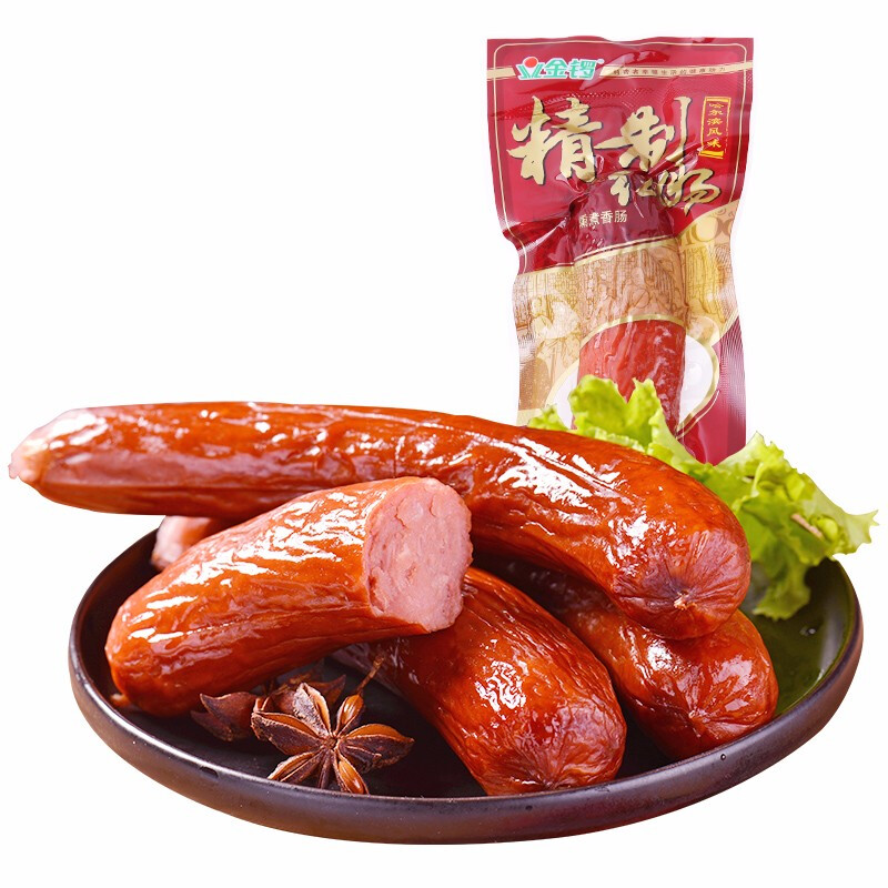 概率券：JL 金锣 精制红肠 哈尔滨风味 135g 2.55元