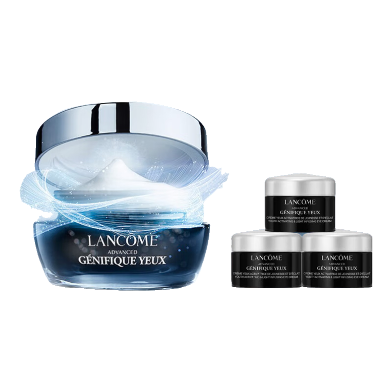 LANCOME 兰蔻 小黑瓶肌底精华焕亮眼霜 15ml（赠 同款5ml*3） 392.68元包邮（需凑