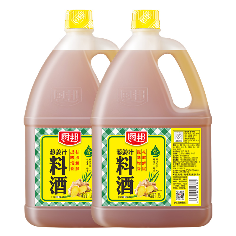 88VIP：厨邦 调料汁葱姜汁料酒1.75L 18.18元（需买3件，共54.54元）