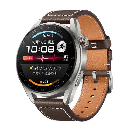 HUAWEI 华为 WATCH 3 Pro New 时尚款 eSIM智能手表 1.43英寸 1899元