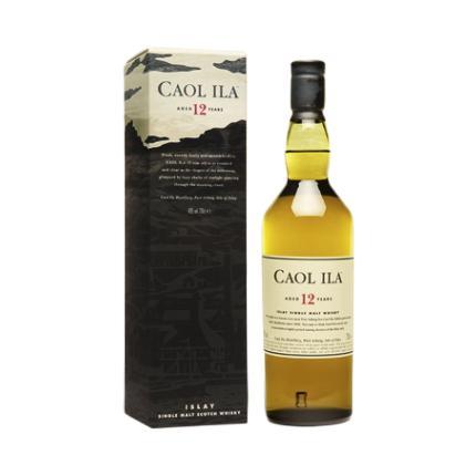 Caol Ila 卡尔里拉 12年 苏格兰 单一麦芽威士忌 43%ovl 700ml 319元（需用券）