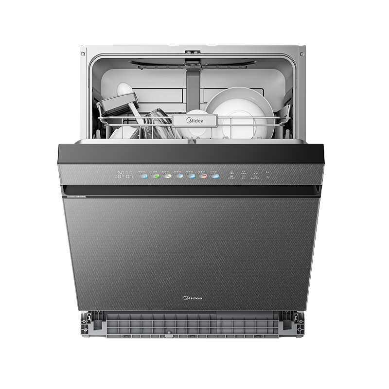 618预售、PLUS会员：Midea 美的 万向X6星河 嵌入式洗碗机14套 一级水效 4658.02元