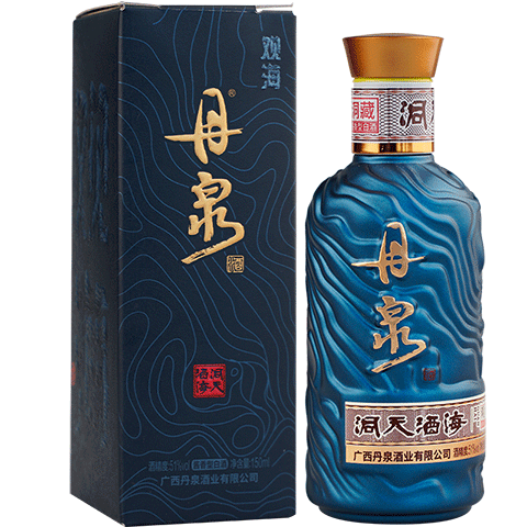 广西丹泉酒 洞天酒海 观海 酱香型白酒 51度 150ml 小酒单瓶装 纯粮酿造坤沙