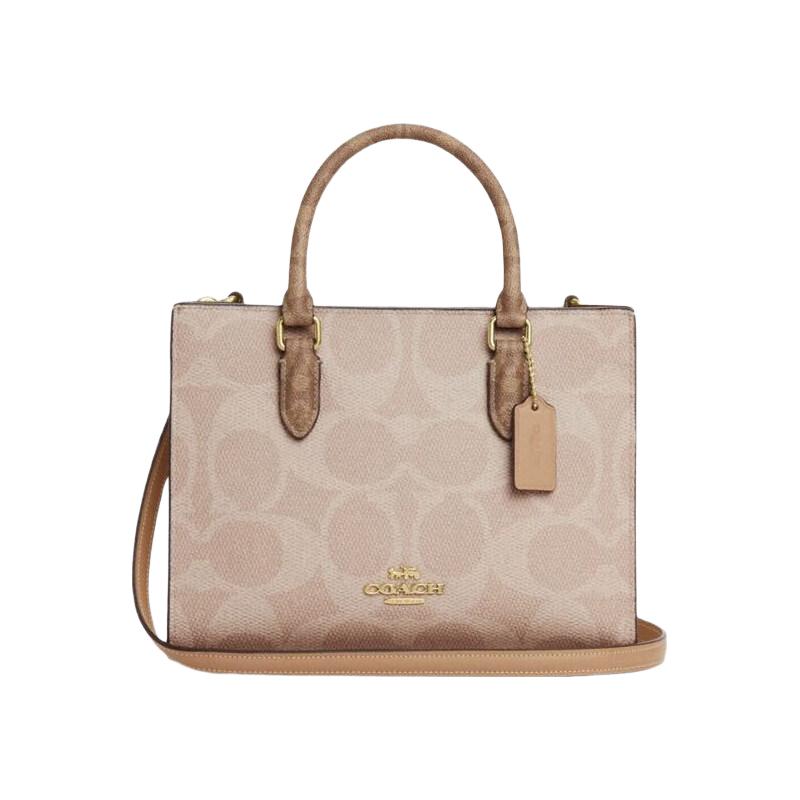 COACH 女士单肩手提包 CY676 IMXI9 卡其拼色老花 1727.76元（需用券）