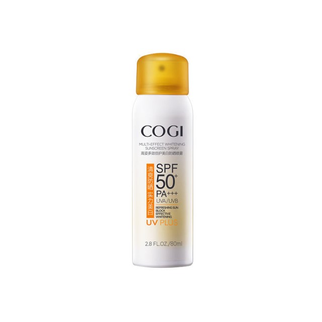 COGI 高姿 多效倍护美白防晒喷雾 SPF50+ PA+++ 80ml 58元