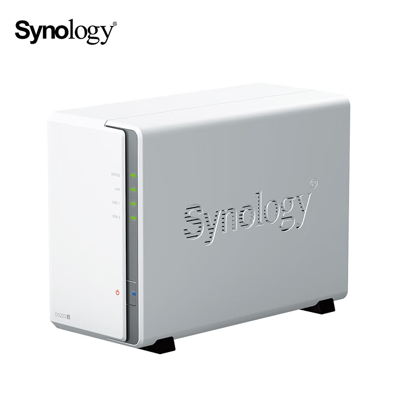 Synology 群晖 DS223j 双盘位 NAS网络存储服务器 1111元（需用券）