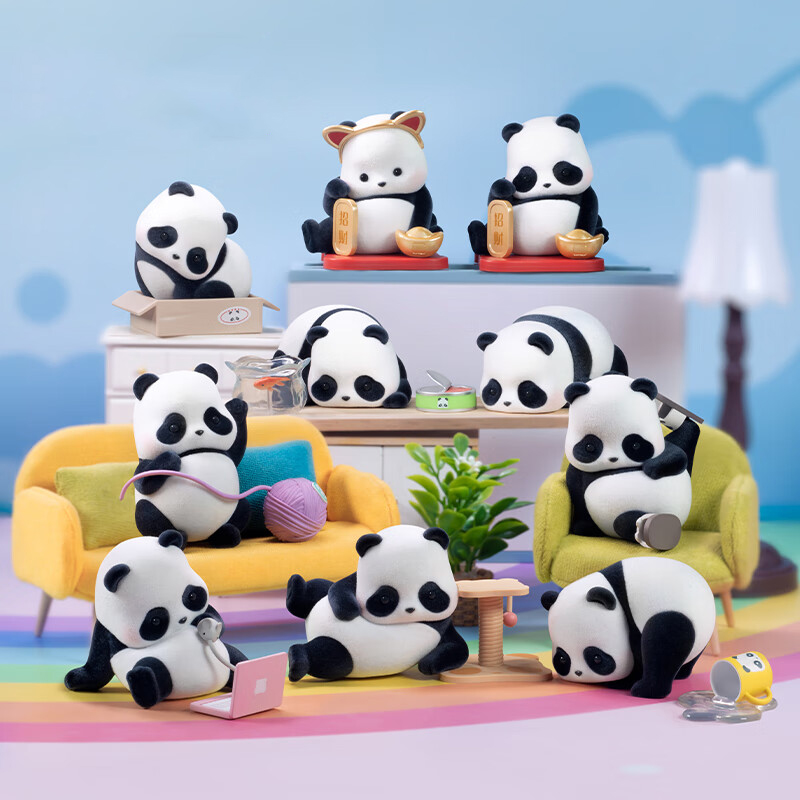 88VIP：52TOYS 盲盒Panda Roll熊猫也是猫潮玩手办儿童礼物果赖花花 49.72元（需买