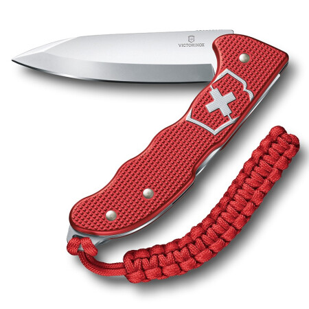 VICTORINOX 瑞士军刀 狩猎大师130mm猎魔人水果大刀折叠刀大刀 0.9415.20红色铝面 