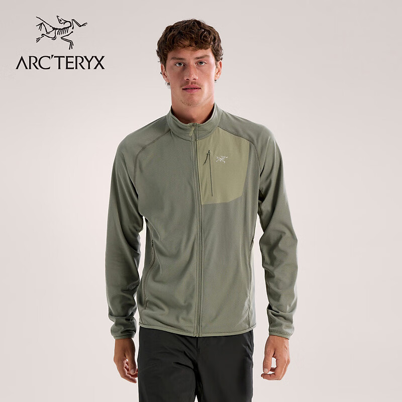 ARC'TERYX 始祖鸟 ARC’TERYX始祖鸟 DELTA JACKET 保暖 男子 抓绒衫 FORAGE/幽雾绿 M 200