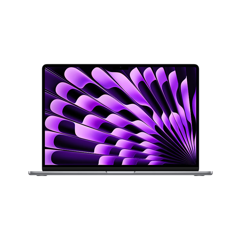 限地区、plus会员：Apple 苹果 2024 MacBookAir 15英寸 M3(8+10核)24G 512G 深空灰电脑 M