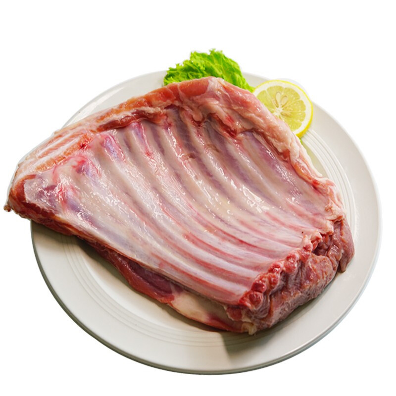 宁鑫 盐池滩羊肉去脊羊排800g/袋宁夏羊排生鲜原切 烧烤炖煮食材 64元