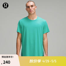 lululemon丨Fundamental™ 男士 T 恤 速干透气 LM3CZPS 短袖 鲜黄绿色 S 260元