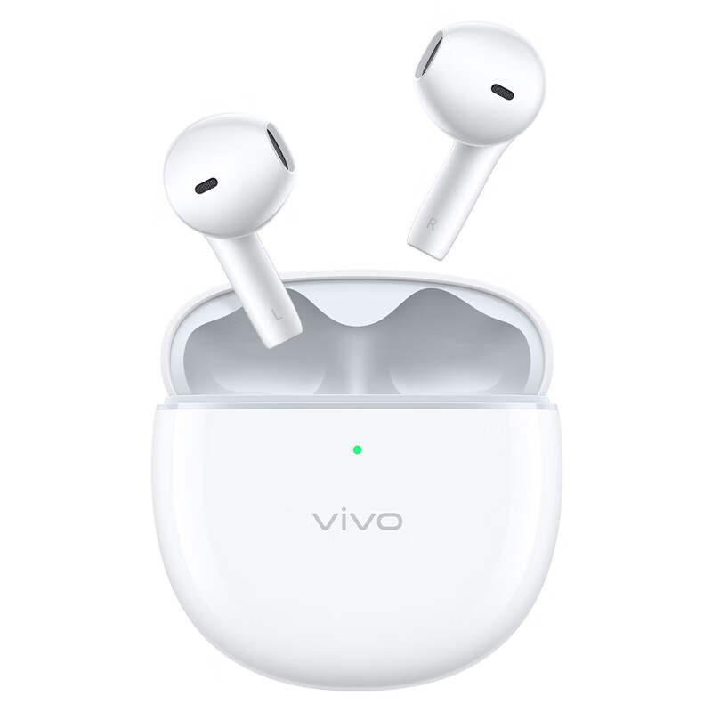 vivo TWS Air Pro 半入耳式真无线动圈主动降噪蓝牙耳机 元气白 187.01元