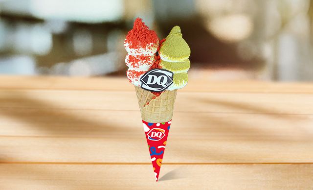 DQ 蛋糕冰淇淋 双头怪华夫甜筒 原价19.9元，现价仅14.8元