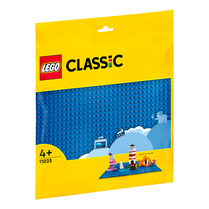 88VIP：LEGO 乐高 蓝色底板11025儿童拼插积木玩具4+生日礼物 41.8元（需用券）