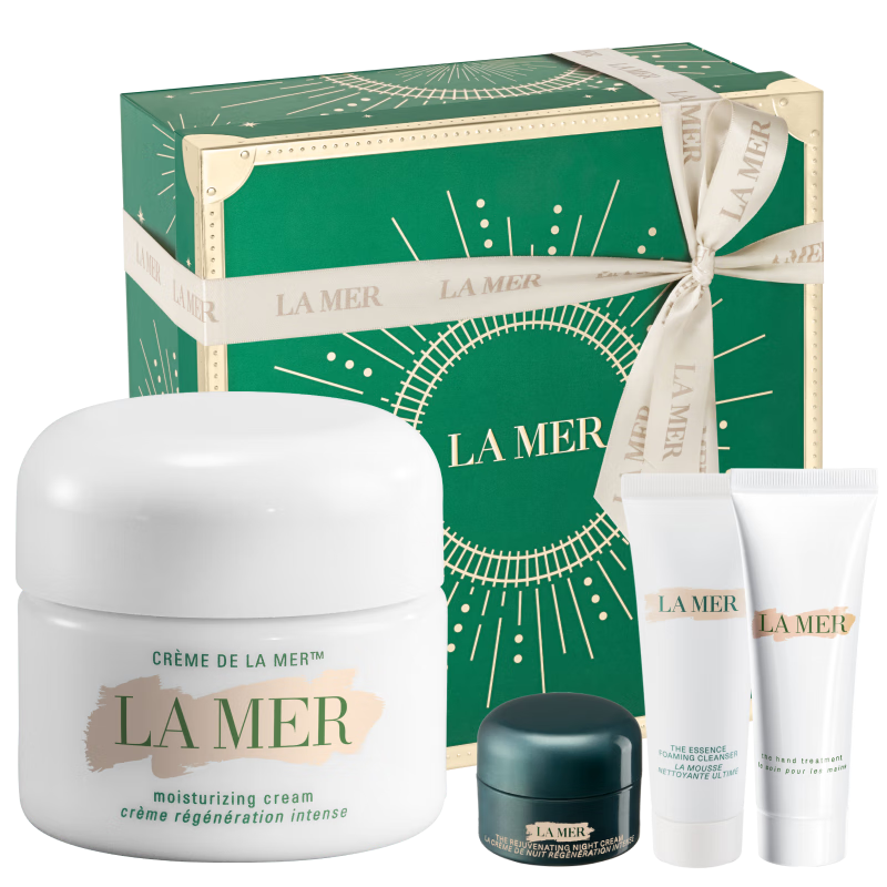 LA MER 海蓝之谜 奇迹面霜 30ml（赠 碧玺洁面30ml+晚霜3.5ml+入会增护手霜30ml） 1