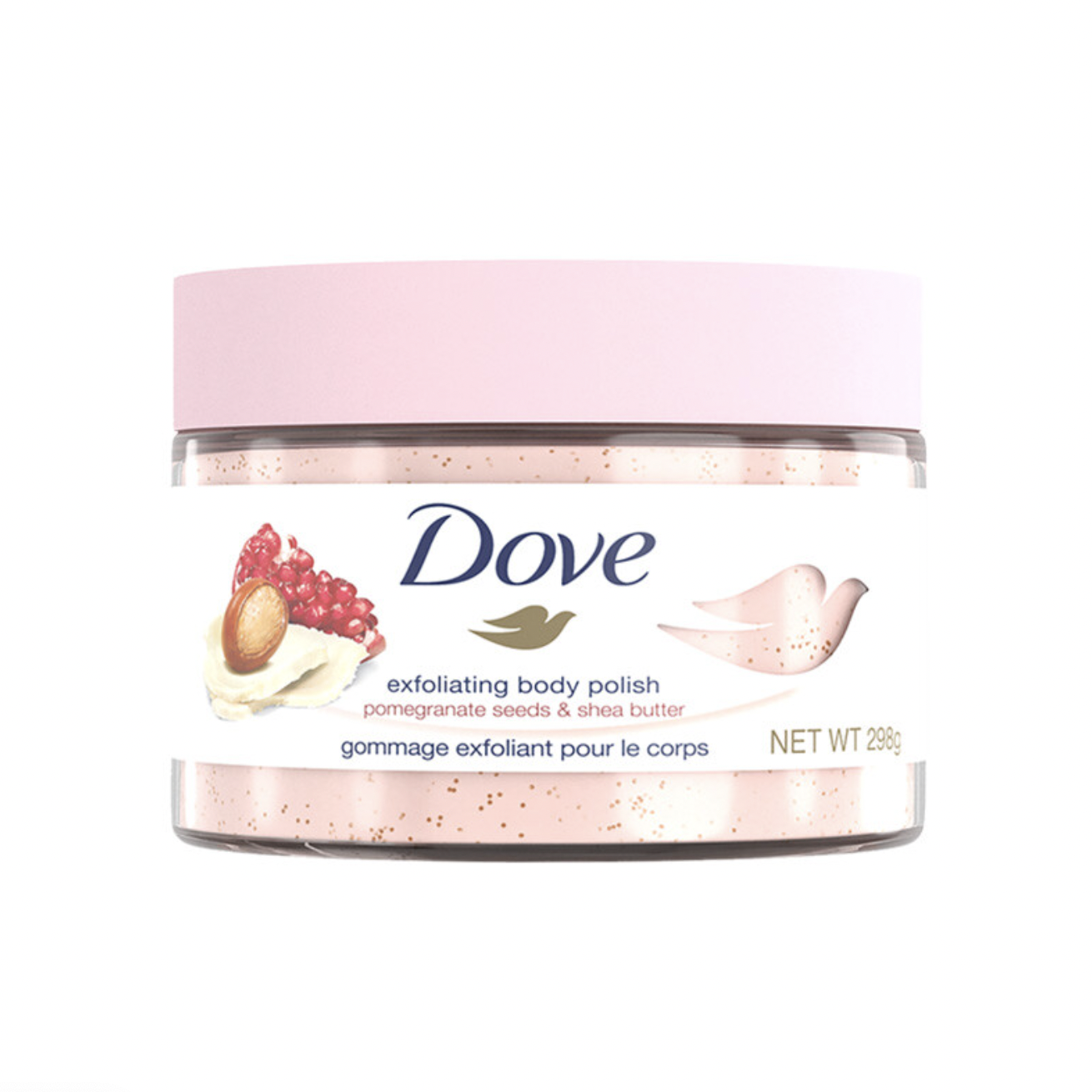 Dove 多芬 石榴籽乳木果冰淇淋磨砂膏 298g 49.4元