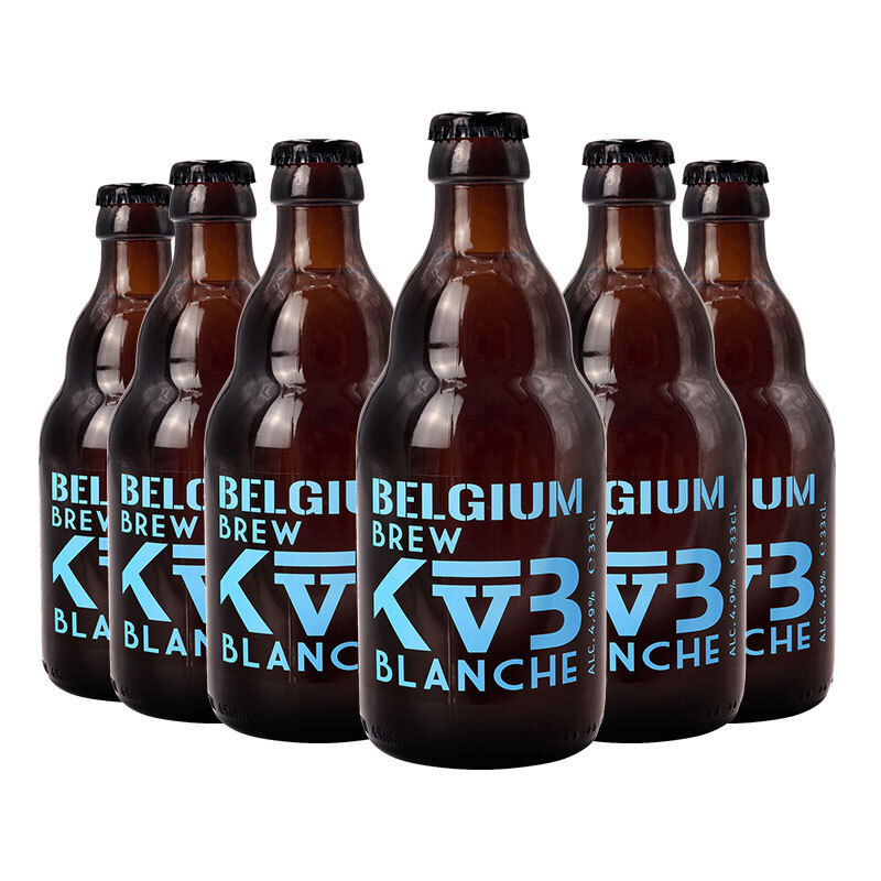 Keizerrijk 布雷帝国 白啤酒 精酿 啤酒 330ml*6瓶 比利时进口 露营出游 33.75元