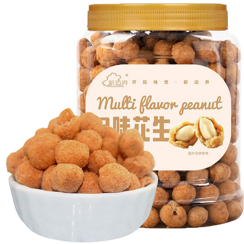 88VIP：新边界 多味花生 400g 罐装 9.41元