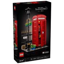 百亿补贴：LEGO 乐高 积木IDEAS系列21347伦敦红色电话亭玩具 581元