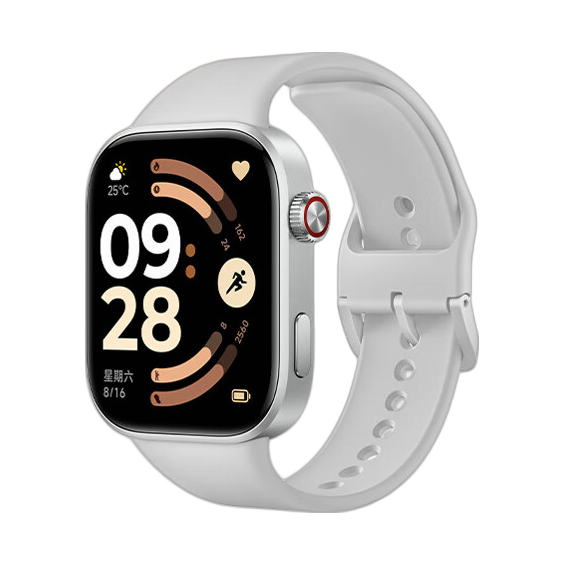 红米 Watch 6 智能手表 皎月银 46.4mm TPU 458.15元（需用券）
