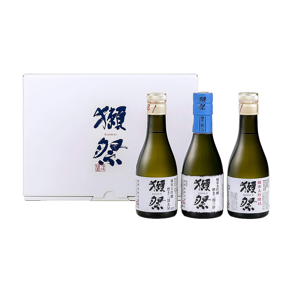 88VIP：DASSAI 獭祭 纯米大吟酿清酒 180ml*3瓶 礼盒装 341.05元