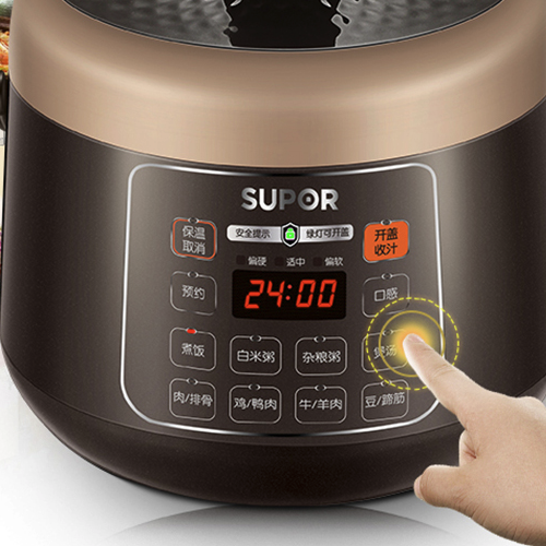 移动端：SUPOR 苏泊尔 SY-25YC10 电压力锅 2.5L 咖啡色 248元