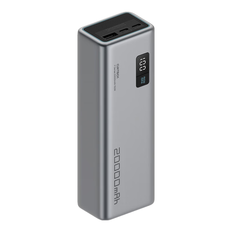 新活动、PLUS：CukTech 酷态科 PB200P 15号电能柱 移动电源 20000mAh 1A2C 150W 235.76元